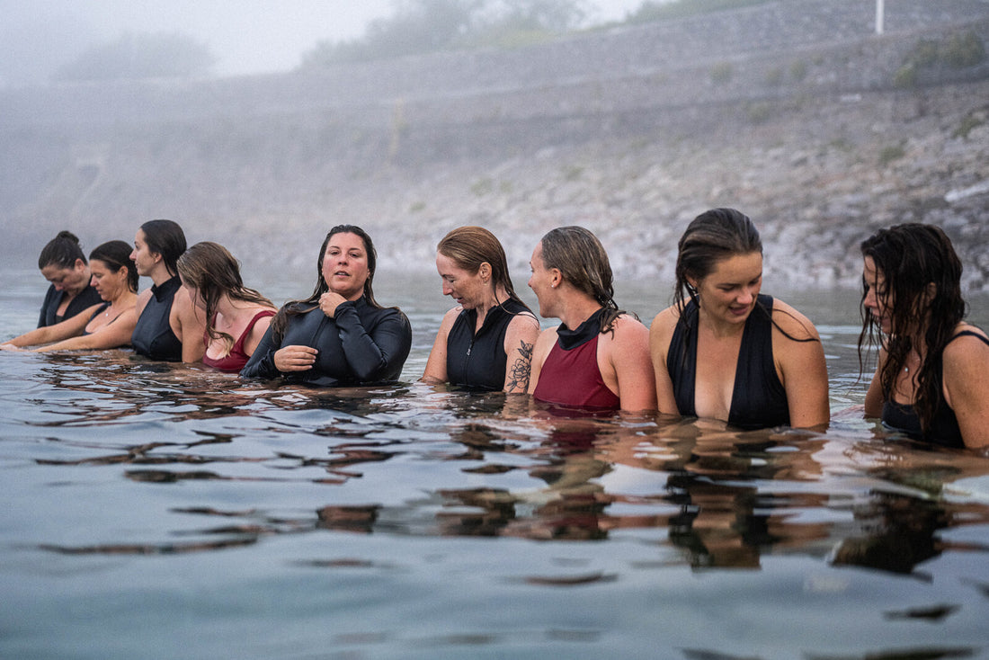 polar plunge ice bath